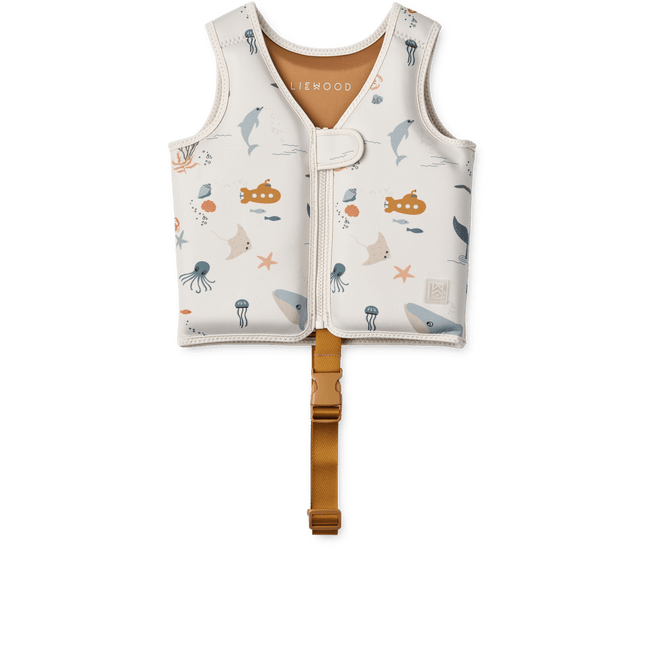 Liewood Zwemvest Dove Sea Creature / Sandy koop je bij Babywinkel