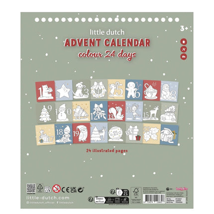 Little Dutch Aftelkalender Kerst koop je bij Babywinkel