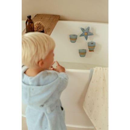 Little Dutch Badspeelgoed Bekers Zeester koop je bij Babywinkel
