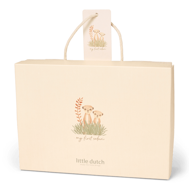 Little Dutch Giftbox Beige Safari Friends koop je bij Babywinkel