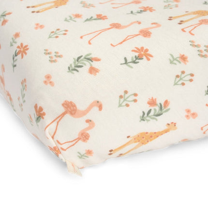 Little Dutch Hoeslaken Wieg Blooming Safari koop je bij Babywinkel