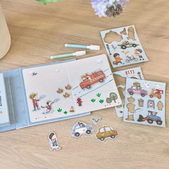Little Dutch Kleurboek Jim Magnetisch koop je bij Babywinkel