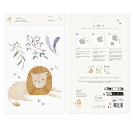 Little Dutch Muursticker Safari Leo koop je bij Babywinkel