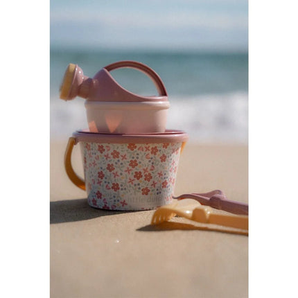 Little Dutch Pink Flower Strandset 9,5cm 5 dlg - Babywinkel - 8712051142388