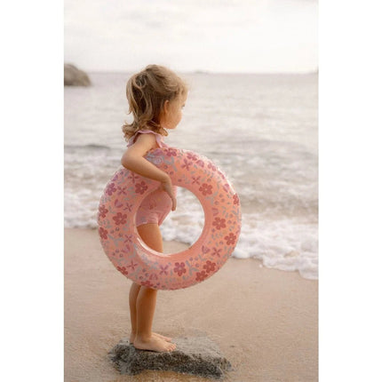 Little Dutch Pink Flower Zwemring 50cm - Babywinkel - 8712051142418