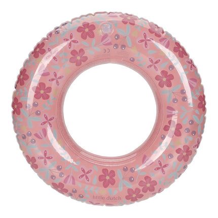 Little Dutch Pink Flower Zwemring 50cm - Babywinkel - 8712051142418