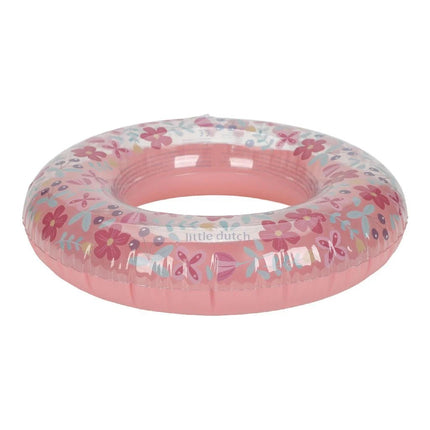 Little Dutch Pink Flower Zwemring 50cm - Babywinkel - 8712051142418