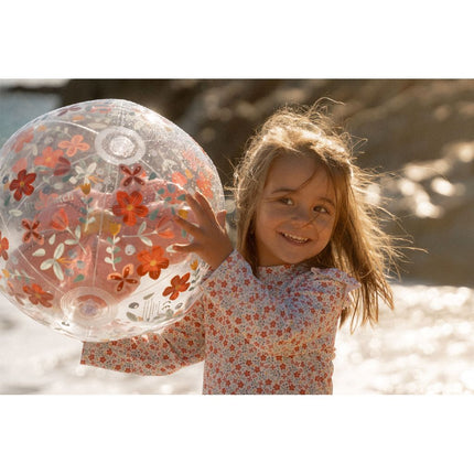 Little Dutch Pink Flowers Strandbal 3D Figuur - Babywinkel - 8712051142449
