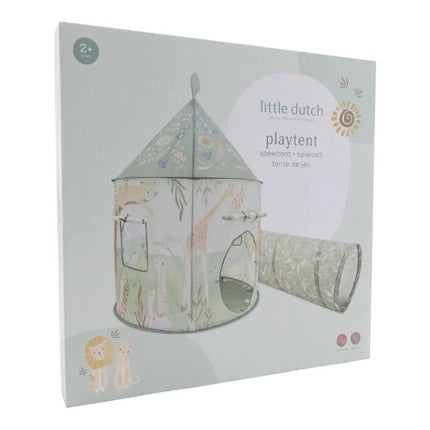 Little Dutch Safari Tent Met Kruiptunnel koop je bij Babywinkel