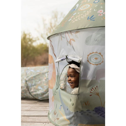 Little Dutch Safari Tent Met Kruiptunnel koop je bij Babywinkel