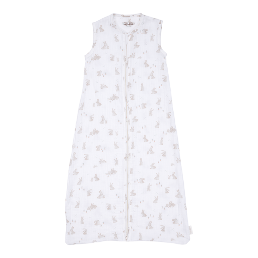 <tc>Little Dutch</tc> Saco de dormir Bebé Verano Hidrófilo Blanco Bebé Conejito