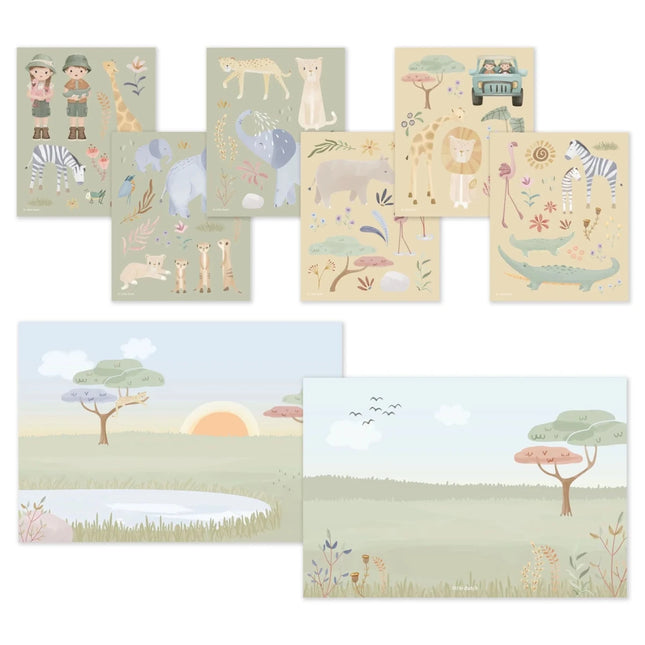 Little Dutch Stickers Jim En Rosa Jungle koop je bij Babywinkel