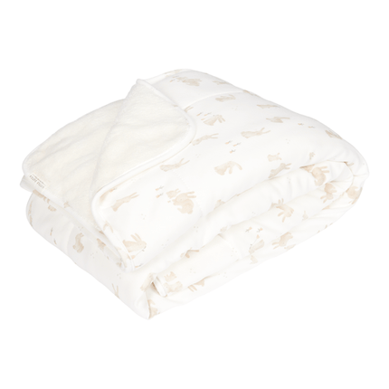 <tc>Little Dutch</tc> Manta Cuna Conejito Blanco Bebé