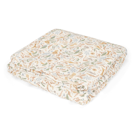 Little Dutch Wiegdeken Fleece Blooming Safari koop je bij Babywinkel