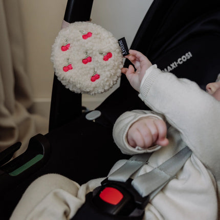 Lucy - Comforter voor onderweg (cherry) koop je bij Babywinkel