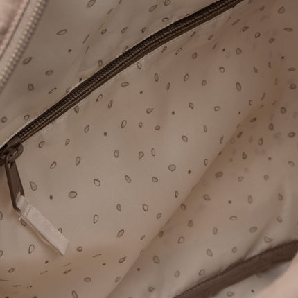 Luiertas Embossed Lily - Milky Coffee - Babywinkel - 8717329401013