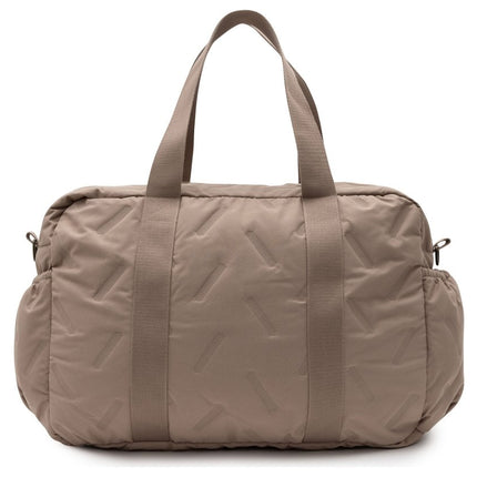 Luiertas Embossed Lily - Milky Coffee - Babywinkel - 8717329401013