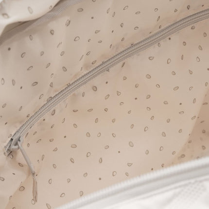 Luiertas Embossed Lily - Sand - Babywinkel - 8717329401006