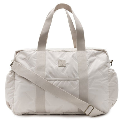 Luiertas Embossed Lily - Sand - Babywinkel - 8717329401006