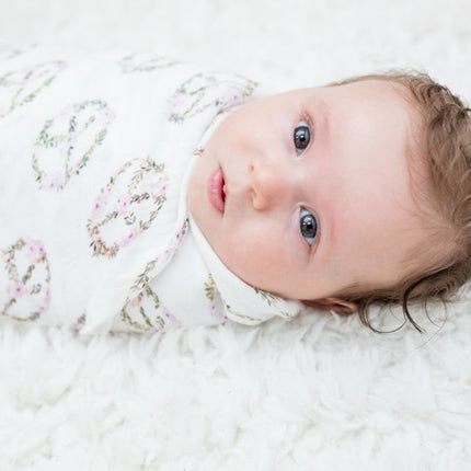 Lulujo Hydrofiele Doek Peace 120x120cm - Lulujo - Babywinkel - 628233451545