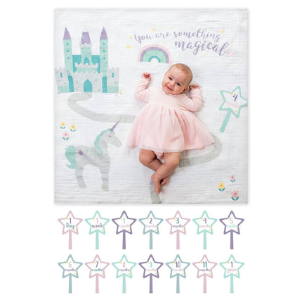 Lulujo Mijlpaalkaarten Something Magical koop je bij Babywinkel