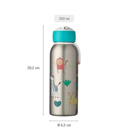 Mepal Thermosfles Flip - Up Campus 350ml Turquoise - Mepal - Babywinkel - 8720294011712