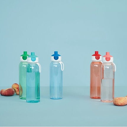 Mepal Waterfles Kind Pop - Up Campus 500ml Pink - Mepal - Babywinkel - 8711269949666