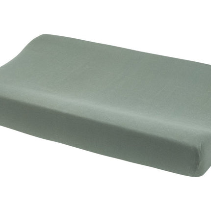 Meyco Aankleedkussenhoes Basic Jersey Forest Green - Meyco - Babywinkel - 4054703860320