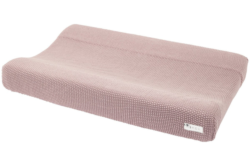Meyco Aankleedkussenhoes Mini Relief Lilac koop je bij Babywinkel