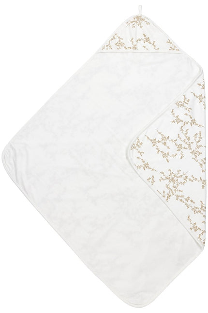Meyco Badcape Baby 90X90cm Branches Sand koop je bij Babywinkel
