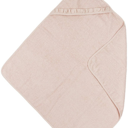 Meyco Badcape Baby Badstof Ruffle Soft Pink - Meyco - Babywinkel - 4054703492811
