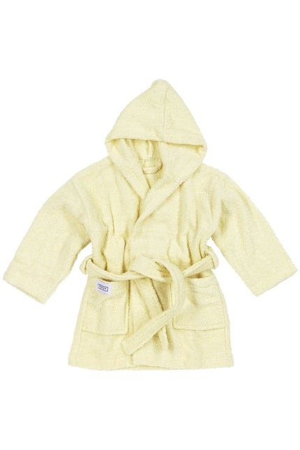 Meyco Badjas Basic Badstof Soft Yellow koop je bij Babywinkel
