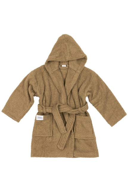 Meyco Badjas Basic Badstof Toffee koop je bij Babywinkel