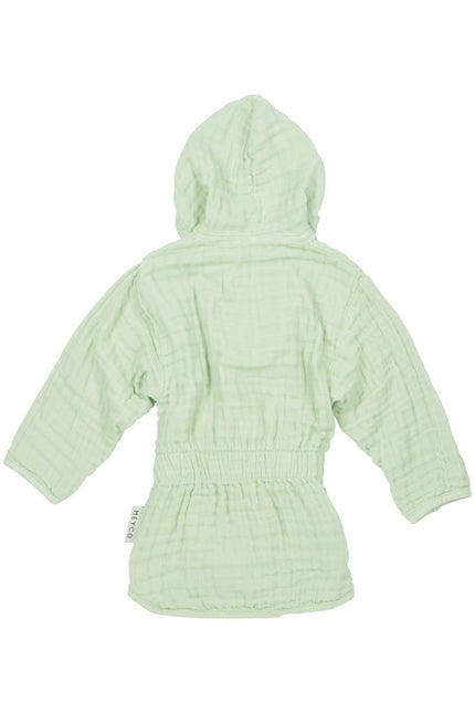 Meyco Badjas Hydrofiel Pre - Washed Uni Soft Green koop je bij Babywinkel