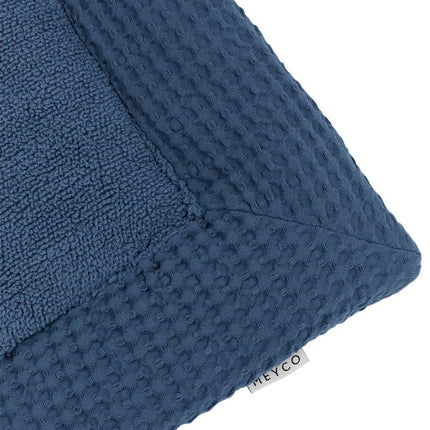 Meyco Boxkleed Indigo 80X100cm - Meyco - Babywinkel - 4054703220506