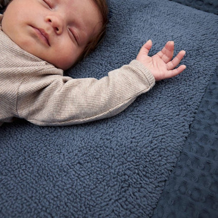 Meyco Boxkleed Indigo 80X100cm - Meyco - Babywinkel - 4054703220506
