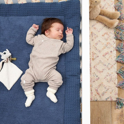 Meyco Boxkleed Indigo 80X100cm - Meyco - Babywinkel - 4054703220506