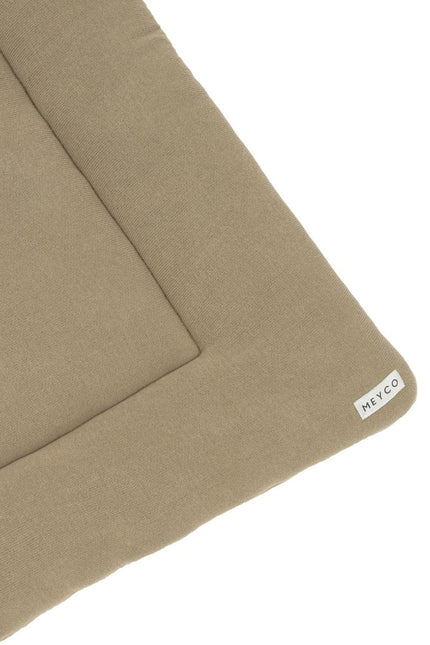 Meyco Boxkleed Knit Basic Taupe koop je bij Babywinkel