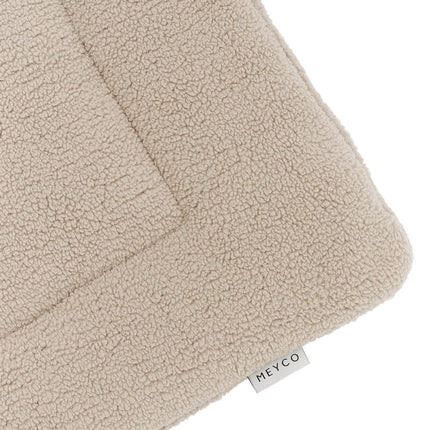 Meyco Boxkleed Teddy Sand 80X100cm - Meyco - Babywinkel - 4054703130331