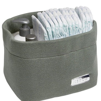 Meyco Commodemandje Medium Knit Basic Forest Green - Meyco - Babywinkel - 4054703843323