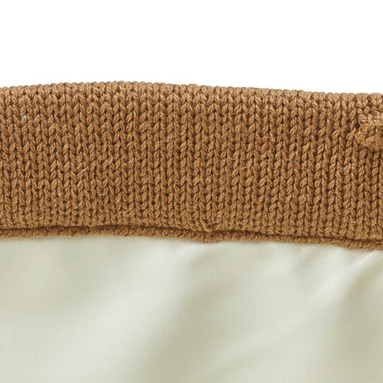 Meyco Commodemandje Small Mini Knots Toffee - Meyco - Babywinkel - 4054703230888