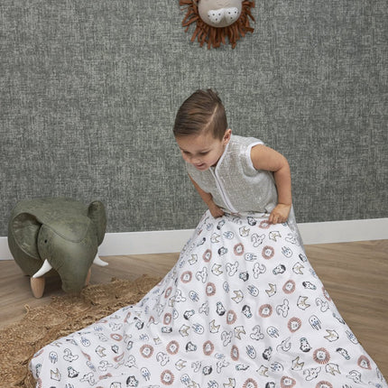 Meyco Dekbedovertrek 100X135cm Animal - Meyco - Babywinkel - 4054703435566