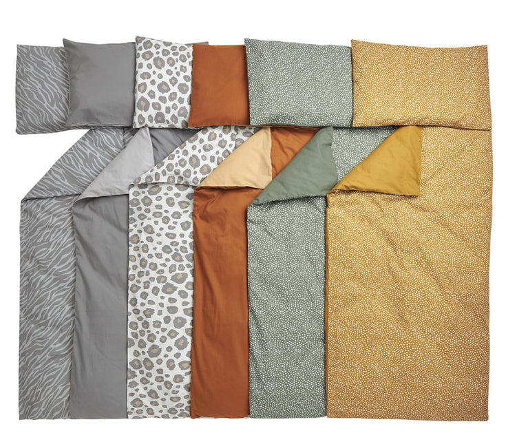 Meyco Dekbedovertrek 100X135cm Cheetah/ Forest Green - Meyco - Babywinkel - 4054703435115