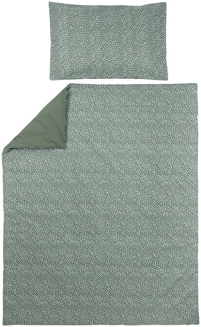 Meyco Dekbedovertrek 120X150cm Cheetah/ Forest Green - Meyco - Babywinkel - 4054703436112