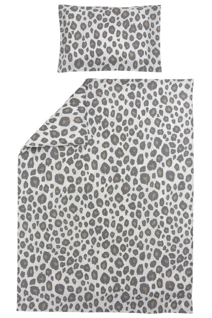 Meyco Dekbedovertrek 120X150cm Panter Neutral - Meyco - Babywinkel - 4054703436570