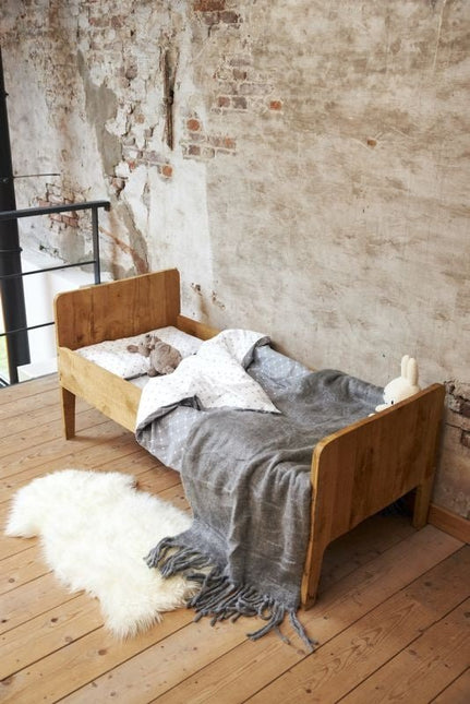 Meyco DekbedovertrekxMrs. Keizer 100X135cm Louis Grijs koop je bij Babywinkel