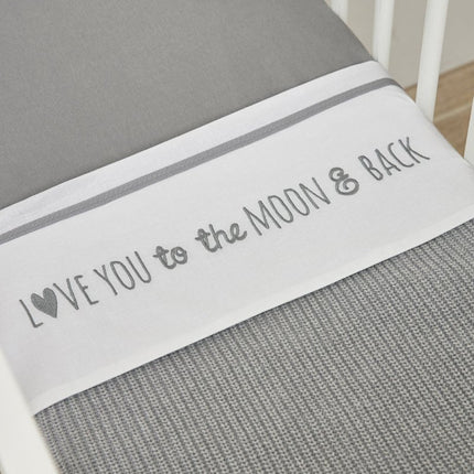 Meyco Hoeslaken Jersey 50X90 Grijs - Meyco - Babywinkel - 4054703633047