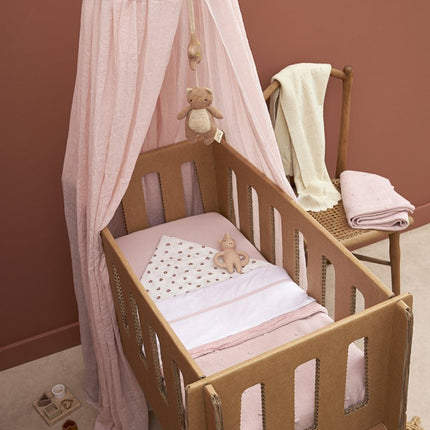 Meyco Hoeslaken Jersey 60X120 Soft Pink - Meyco - Babywinkel - 4054703564815
