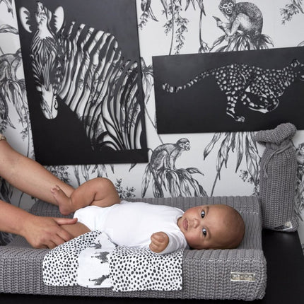 Meyco Hydrofiele Doek 3St Zebra Animal - Cheetah Black - Meyco - Babywinkel - 4054703452402
