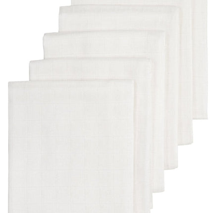 Meyco Hydrofiele Doek 6St Wit - Meyco - Babywinkel - 4054703521009